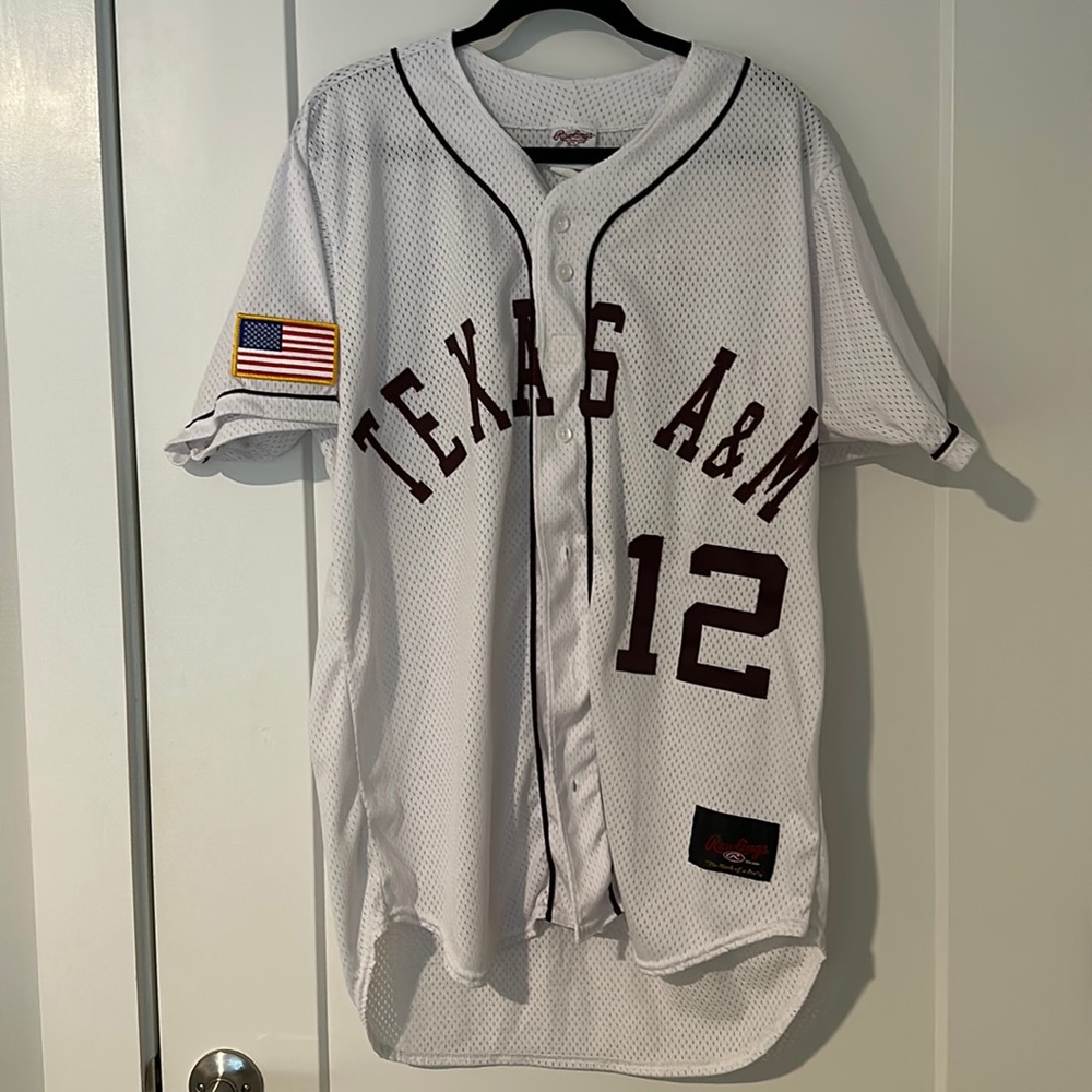Large Rawling Texas A&M Jersey